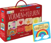 Omslag van Puzzeltrein 20 stukjes en boek - Mijn eerste vormen en kleuren