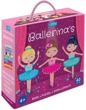 Omslag van Ballerina's - Boek + puzzel + 10 figuren