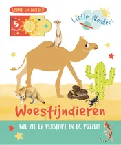 Omslag van Woestijndieren - Schuif en ontdek