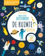 Omslag van De ruimte - Mijn leukste oefenboek