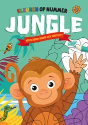 Omslag van Jungle - Kleuren op nummer