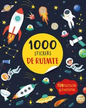 Omslag van De ruimte - 1000 stickers