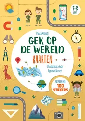 Omslag van Gek op de wereld kaarten