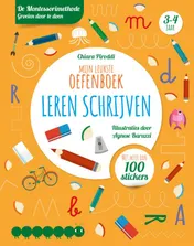 Omslag van Mijn leukste oefenboek leren schrijven