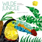 Omslag van Wilde jungle - Kleuren op nummer