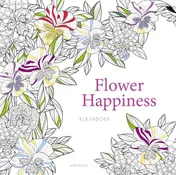 Omslag van Flower Happiness - Kleurboek
