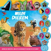 Omslag van Wilde dieren - 10-geluidenboek