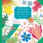 Omslag van Palet van de natuur - Kleuren op nummer