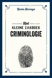 Omslag van Het kleine zakboek criminologie