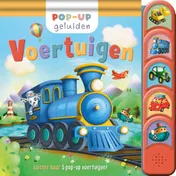 Omslag van Voertuigen – Pop-up geluidenboek