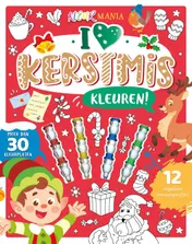 Omslag van I love Kerstmis kleuren! - Kleuren!