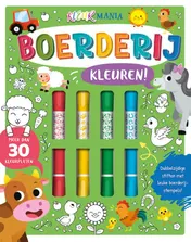 Omslag van Boerderij kleuren! - Kleurmania