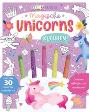 Omslag van Magische unicorns kleuren! - Kleurmania