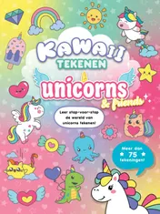 Omslag van Kawaii tekenen unicorns & friends