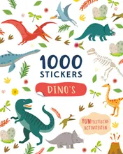 Omslag van Dino's - 1000 stickers