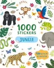 Omslag van Jungle - 1000 stickers
