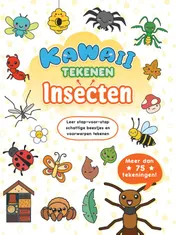 Omslag van Kawaii tekenen insecten