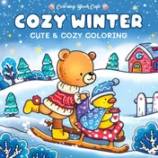 Omslag van Cozy winter - Coloring Book Cafe