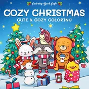 Omslag van Cozy Christmas-Cute & cozy coloring