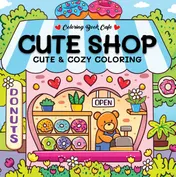 Omslag van Cute shop - Coloring Book Cafe