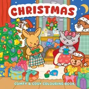 Omslag van Christmas - Comfy & cosy colouring book