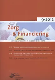Omslag van Zorg & financiering