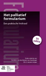 Omslag van Het palliatief formularium