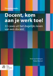Omslag van Docent, kom aan je werk toe!