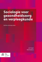 Omslag van Sociologie voor gezondheidszorg en verpleegkunde