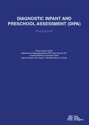 Omslag van Diagnostic Infant and Preschool Assessment (DIPA) scoreboek