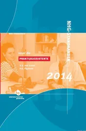 Omslag van NHG-standaarden voor de praktijkassistente 2014