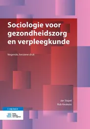 Omslag van Sociologie voor gezondheidszorg en verpleegkunde
