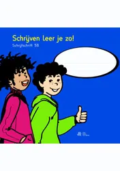 Omslag van Schrijven leer je zo! Schrijfschrift 5B - 5 stuks
