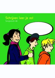 Omslag van Schrijven leer je zo! Schrijfschrift 6B - set van 5 stuks