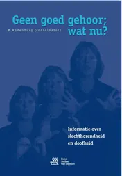 Omslag van Geen goed gehoor; wat nu?