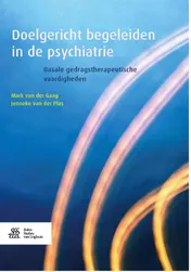 Omslag van Doelgericht begeleiden in de psychiatrie