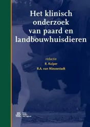 Omslag van Het klinisch onderzoek van paard en landbouwhuisdieren