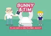 Omslag van Sunny & Tim - Do you want to help the photo doctor?