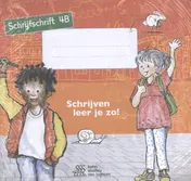 Omslag van Schrijven leer je zo! - Schrijfschrift 4B - set van 5 stuks