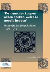 Omslag van De menschen koopen alleen boeken, welke ze noodig hebben