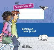 Omslag van Schrijven leer je zo! Schrijfschrift 5B - 5 stuks