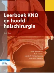Omslag van Leerboek KNO en Hoofd-Halschirurgie