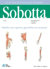 Omslag van Tabellen over spieren, gewrichten en zenuwen