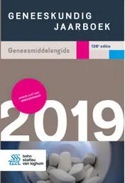 Omslag van Geneeskundig Jaarboek 2019
