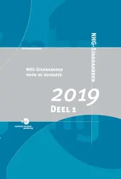 Omslag van NHG-Standaarden voor de huisarts 2019