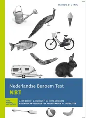 Omslag van Nederlandse Benoem Test (NBT) - complete set