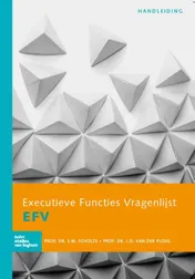 Omslag van Executieve Functies Vragenlijst (EFV) - handleiding