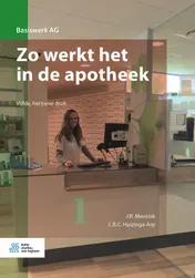 Omslag van Zo werkt het in de apotheek