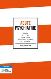 Omslag van Acute psychiatrie