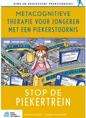 Omslag van Metacognitieve therapie voor jongeren met een piekerstoornis